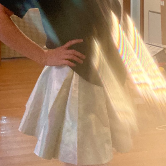 Holographic skater skirt bell skirt circle - Picture 7 of 9